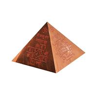 Craftopia Pyramide en cuivre - Pyramide de 11,4 cm vastu Yantra à la maison et au bureau pour l'énergie positive