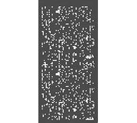 CrafTreat Pochoirs à motif de fond réutilisables pour la peinture - Données numériques - 10,2 x 20,3 cm - Pochoirs à motif pour journalisation artistique - Pochoir pixel pour les arts et l'artisanat