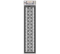 CrafTreat Pochoirs de bordure réutilisables pour peindre sur bois, murs et carrelage - Bordure de 38,1 cm à 7,6 x 30,5 cm - Pochoirs d'art et d'artisanat pour bordures - Pochoir de bordure de couette