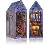 Crafts&Co® Book Nook Miniature à Construire | DIY Maquette en Papier | Kit de Modèle Miniature Détaillé | Activité Manuelle pour Tous Les Âges | École Magique