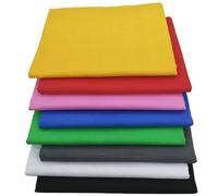 CraftsFabrics Lot de 8 coupons de tissu en coton prédécoupés pour patchwork et couture Couleur 5 40 x 50 cm