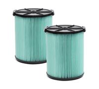 CRAFTSMAN CMXZVBE38777 Lot de 2 filtres de rechange HEPA Media pour aspirateurs d'atelier de 5 à 78 litres