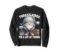 Craftsman Work GNOME Funny Saying for Men Like Dad Handyman Sweatshirt
