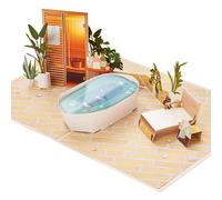 CraftWerk Carte pop-up 3D pour le bien-être - Carte cadeau pliante pour massage ou sauna - Emballage créatif pour anniversaire ou Noël - Pour homme et femme