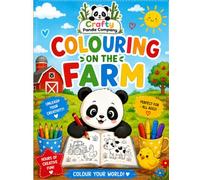Crafty Panda Company Colouring on the Farm Suitable for all ages 42 different colouring designs simple and easy to colour colouring book