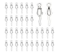 CRAFTYMELODY 150 breloque Souris en Alliage de Zinc Style Tibétain Pendentif Souris Argentque Mignon Petit Rat Animal Accessoires de Bricolage