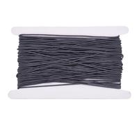 CRAFTYMELODY Cordon élastique de 35 m - 2 mm - Gris - Perles - Cordon élastique extensible pour la fabrication de bijoux, bracelets d'amitié, colliers, travaux manuels