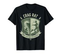 Crag Rat Reste Calme et Boulder grimpe T-Shirt