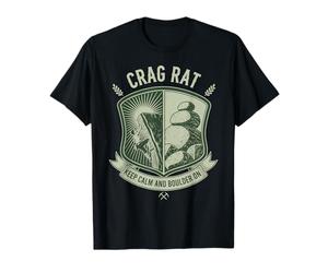 Crag Rat Reste Calme et Boulder grimpe T-Shirt