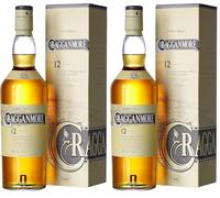 Cragganmore 12 Ans, Whisky Ecossais Single Malt, 0.7L (Lot de 2)