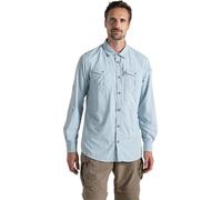 Craghoppers - "Adventure III" chemise pour homme manches longues CG2173 (M) (Bleu Niagara)
