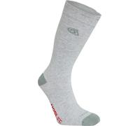Craghoppers - Chaussettes "Insect Repellent" pour hommes/femmes unies CG2265 (43 EU - 47 EU) (Gris clair chiné/Vert tressé)