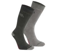 Craghoppers NosiLife TwinPck Lot de 2 paires de chaussettes de trekking anti-insectes
