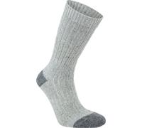 Craghoppers - Chaussettes "Torver" pour homme/femme unie - Randonnée CG2182 (39,5 EU - 42 EU) (Gris clair/Poivre noir)
