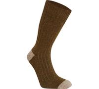 Craghoppers - Chaussettes "Torver" pour homme/femme unie - Randonnée CG2182 (39,5 EU - 42 EU) (Vert Mousse/Beige)