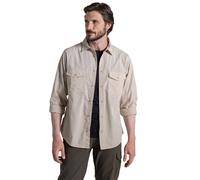 Craghoppers Kiwi Ii Long Sleeve Shirt Beige S Homme