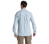 Craghoppers Chemise Nosilife Adventure III manches longues Bleu Niagara XL Homme
