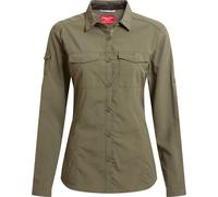 Craghoppers - Chemise à manches longues pour femmes "Adventure III" CG2166 (36 DE) (couleur olive sauvage)