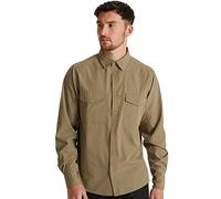 Craghoppers Chemise Expert Kiwi manches longues bouton bas Marron S Homme