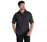 Craghoppers Chemise Expert Kiwi L/S Bouton Bas, Anthracite, M Homme