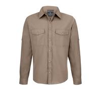 Craghoppers Chemise boutonnée à manches longues Expert Kiwi — Poche zippée, col solaire, UPF 40+