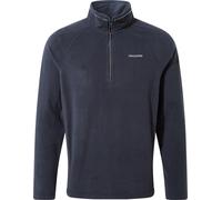 Craghoppers - "Corey VI" Haut en polaire, avec demi-zip pour hommes CG1466 (L) (Bleu marine foncé/bleu marine chiné)