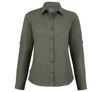 Craghoppers Expert Kiwi Chemise à Manches Longues pour Femme Bouton Bas