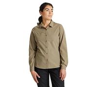Craghoppers Expert Kiwi L/S Chemise pour Femme Bouton Bas, Galet, 8