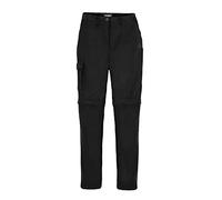 Craghoppers Expert Kiwi Pantalon Convertible pour Femme Work Utility Pants, Noir, 14