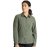 Craghoppers Femme Expert Kiwi L/S pour Chemise À Bouton Bas, DK Cedar GRN, 36 EU
