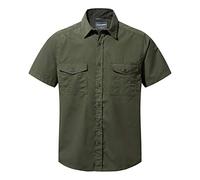 Craghoppers Kiwi Short Sleeve Shirt Vert M Homme