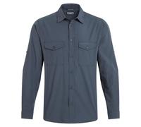 Craghoppers Chemise Kiwi II à manches longues Bleu Homme 2XL