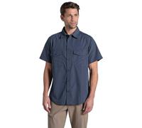 Craghoppers Kiwi II SS Shirt, Bleu (Ombre Blue), L Men's