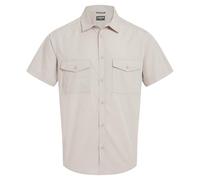 Craghoppers Kiwi II SS Shirt, Oatmeal, XXL Plus Men's