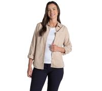 Craghoppers Kiwi Ls Shirt Chemise, Sable, 52 Femme