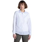 Craghoppers Kiwi Iii Long Sleeve Shirt Blanc 50 Femme