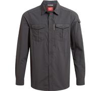 Craghoppers NosiLife Adventure LS II Chemise pour homme résistante aux insectes, Taille:M, Couleur:Black Pepper