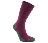 Craghoppers Nosilife Humidité Marche Matelassé Voyage Chaussettes Laine Bordeaux