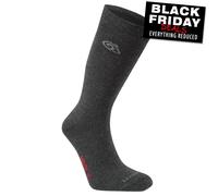 Craghoppers Nosilife Humidité Marche Matelassé Voyage Chaussettes Laine Gris