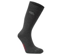 Craghoppers Nosilife Humidité Marche Matelassé Voyage Chaussettes Laine Gris