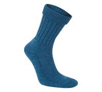 Craghoppers Nosilife Matelassé Humidité Marche Voyage Chaussettes Laine Bleu