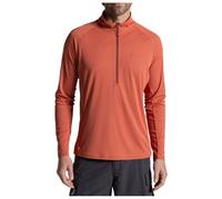 Craghoppers Nosilife Solarshield+ Half Zip Long Sleeve T-shirt Orange L Homme
