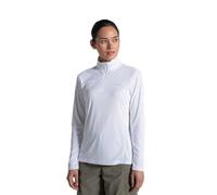 Craghoppers - Women's Nosilife Solarshield+ Half Zip Top - Haut à manches longues - 38 - white