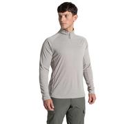 Craghoppers - Nosilife Solarshield+ Half Zip Top - Haut à manches longues - XXL - parchment