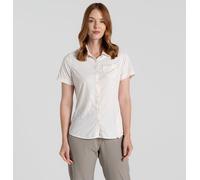 Craghoppers Women's Crag Vanna Short-Sleeve Shirt Sea Salt Prt 14 (L) Female
