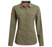Craghoppers - Women's Nosilife Adventure Langarm Bluse III - Chemisier - 40 - wild olive