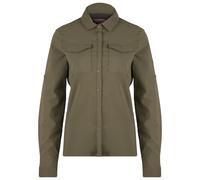 Craghoppers - Women's Nosilife Pro Langarm Bluse V - Chemisier - 40 - wild olive