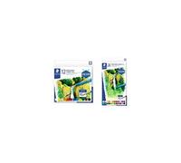 Staedtler Craies aquarellables de qualité professionnelles, Couleurs opaques et faciles à mélanger, Étui carton avec 12 craies aquarellables assorties, 223 C12