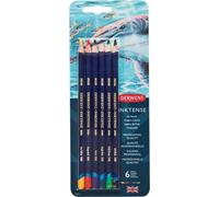 Craie aquarelle DERWENT Inktense, 6pcs