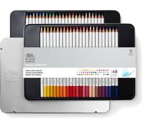 Craie aquarelle Winsor & Newton, 48 pièces dans une boîte en métal